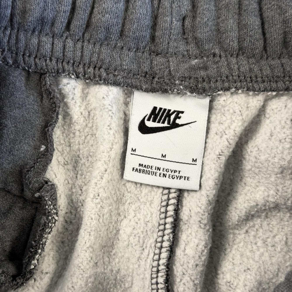 Nike Sweatpants Mens Medium Club Fleece Straight Leg Elastic Waist BV2707-071 - Picture 4 of 13